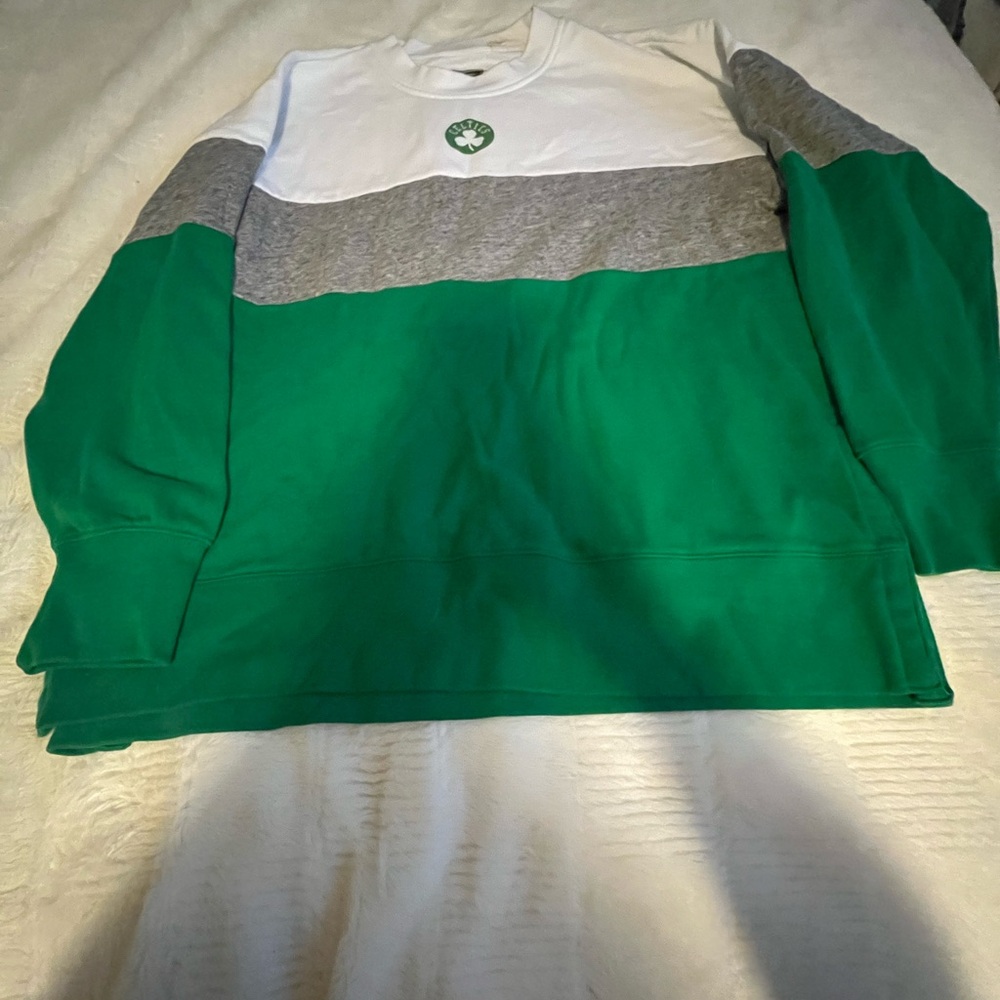 celtics pullover tailgate crewneck